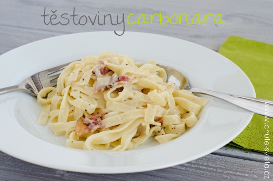 těstoviny carbonara