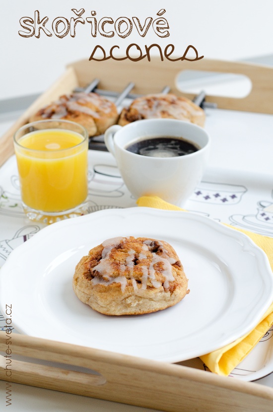 skořicové scones