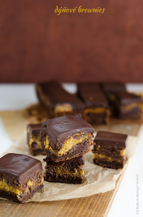 dýňové brownies