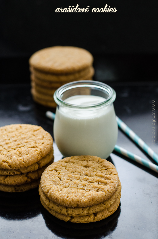 arašídové cookies