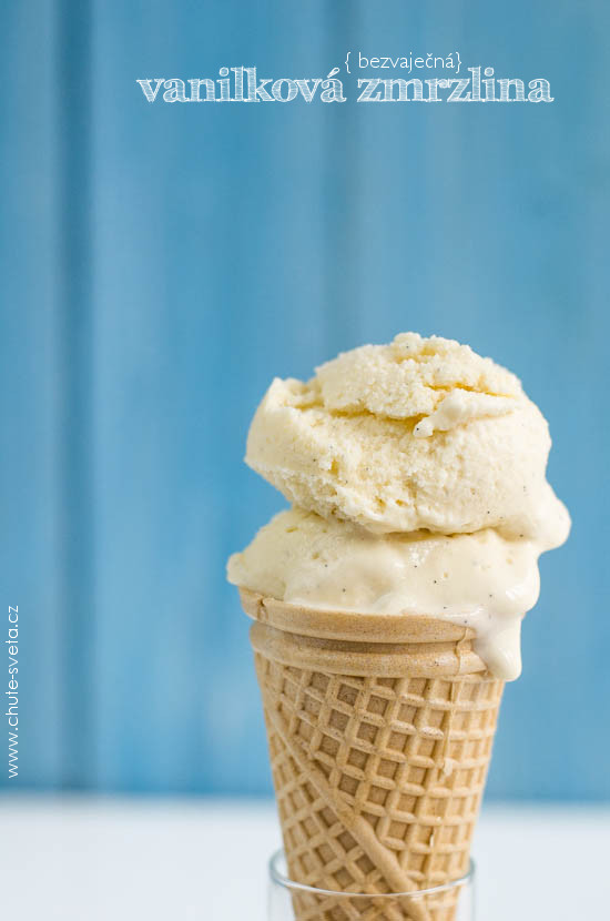 vanilková zmrzlina