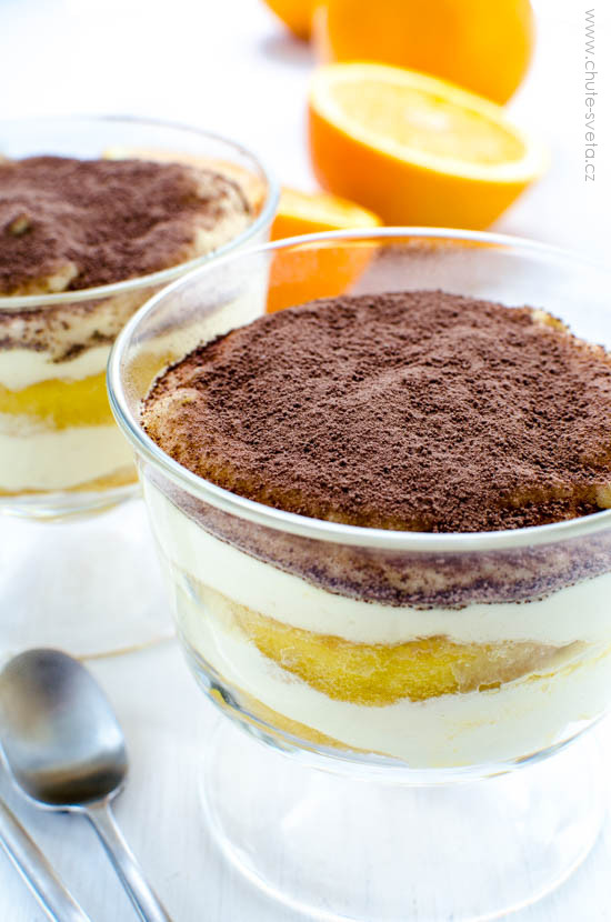 pomerančové tiramisu